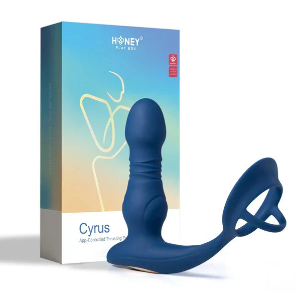 Cyrus Stimulateur de prostate avec cockring - Honey Play Box