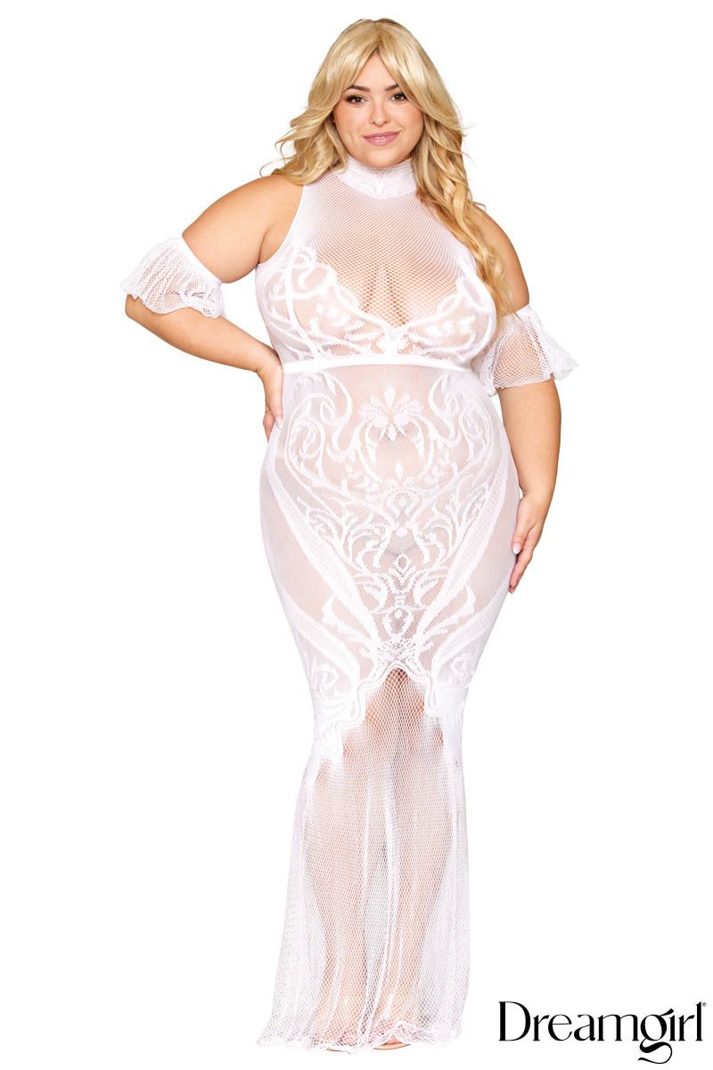 Long dress with sleeves - Dreamgirl