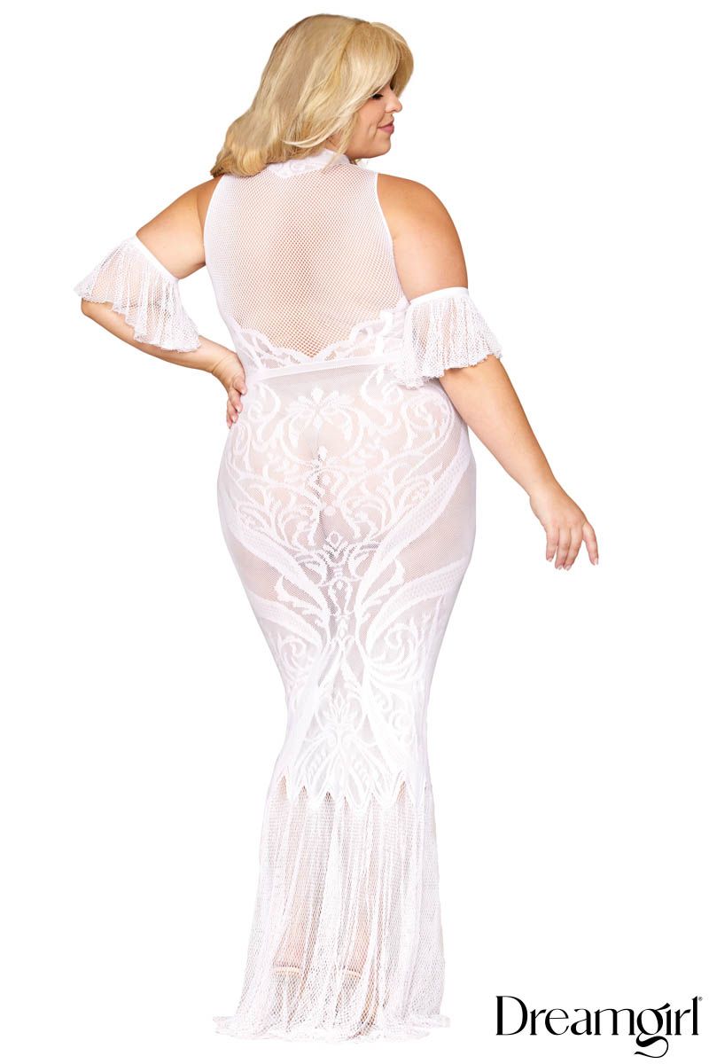 Long dress with sleeves - Dreamgirl