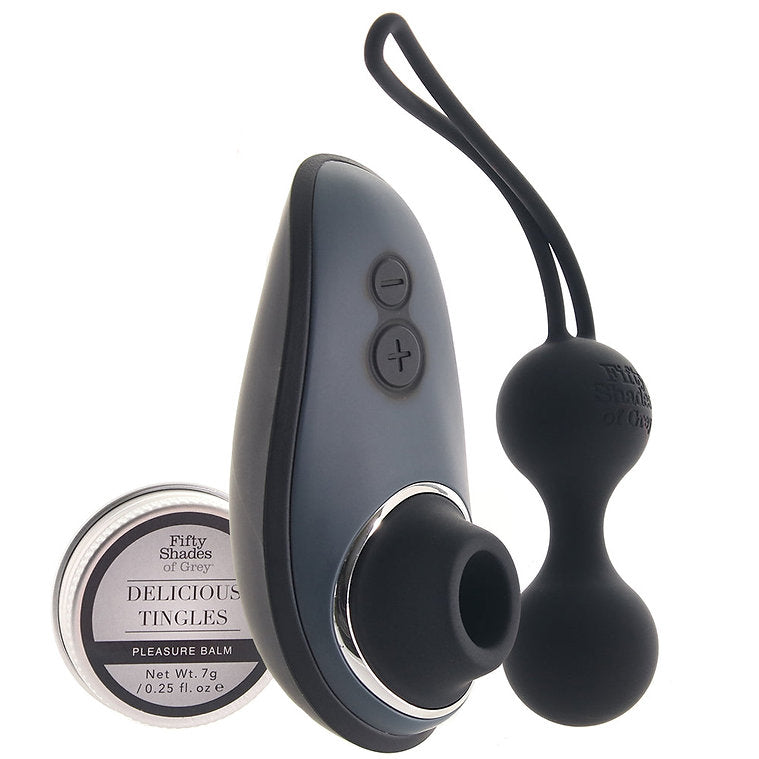 Desire Bloom Couples Kit - Womanizer x Fifty Shades Of Grey