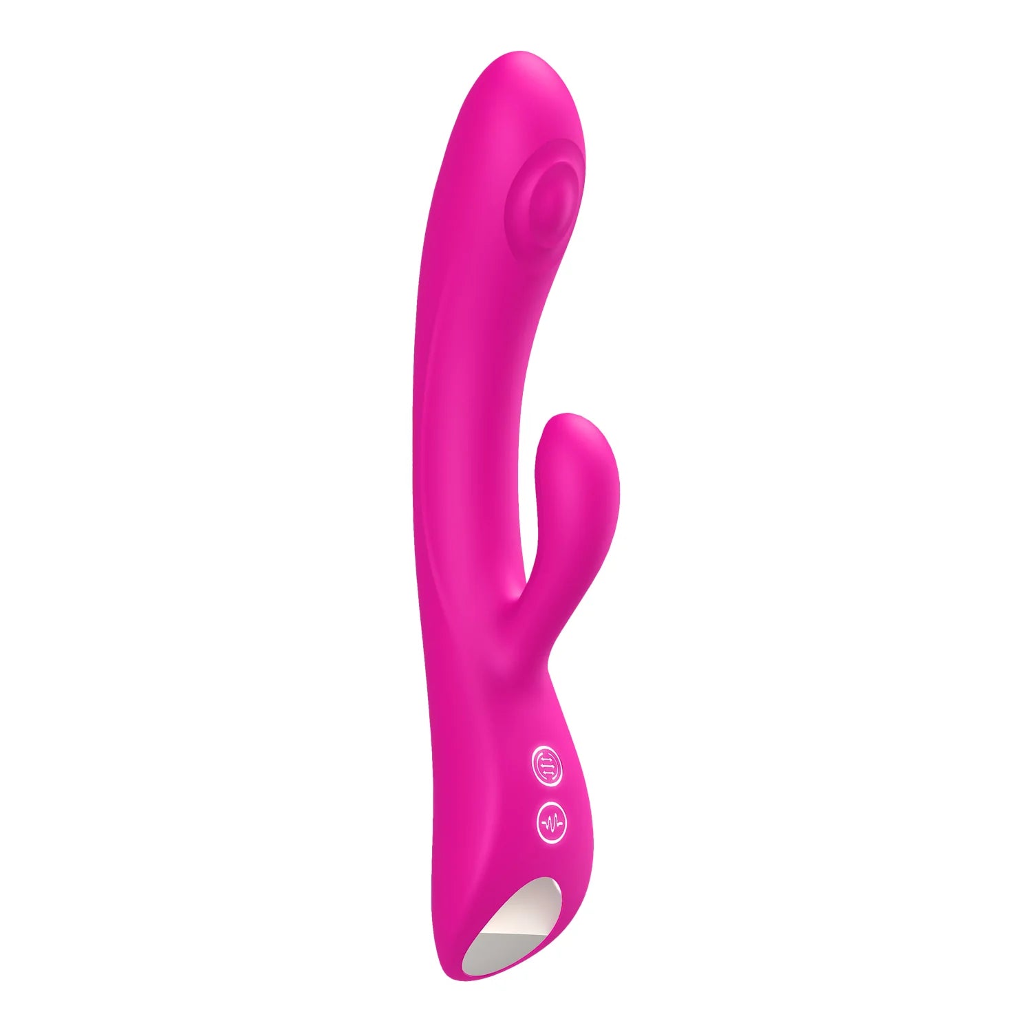Double Thumping Rabbit – Vibrateur charmeur avec pulsée interne - Luv Inc.