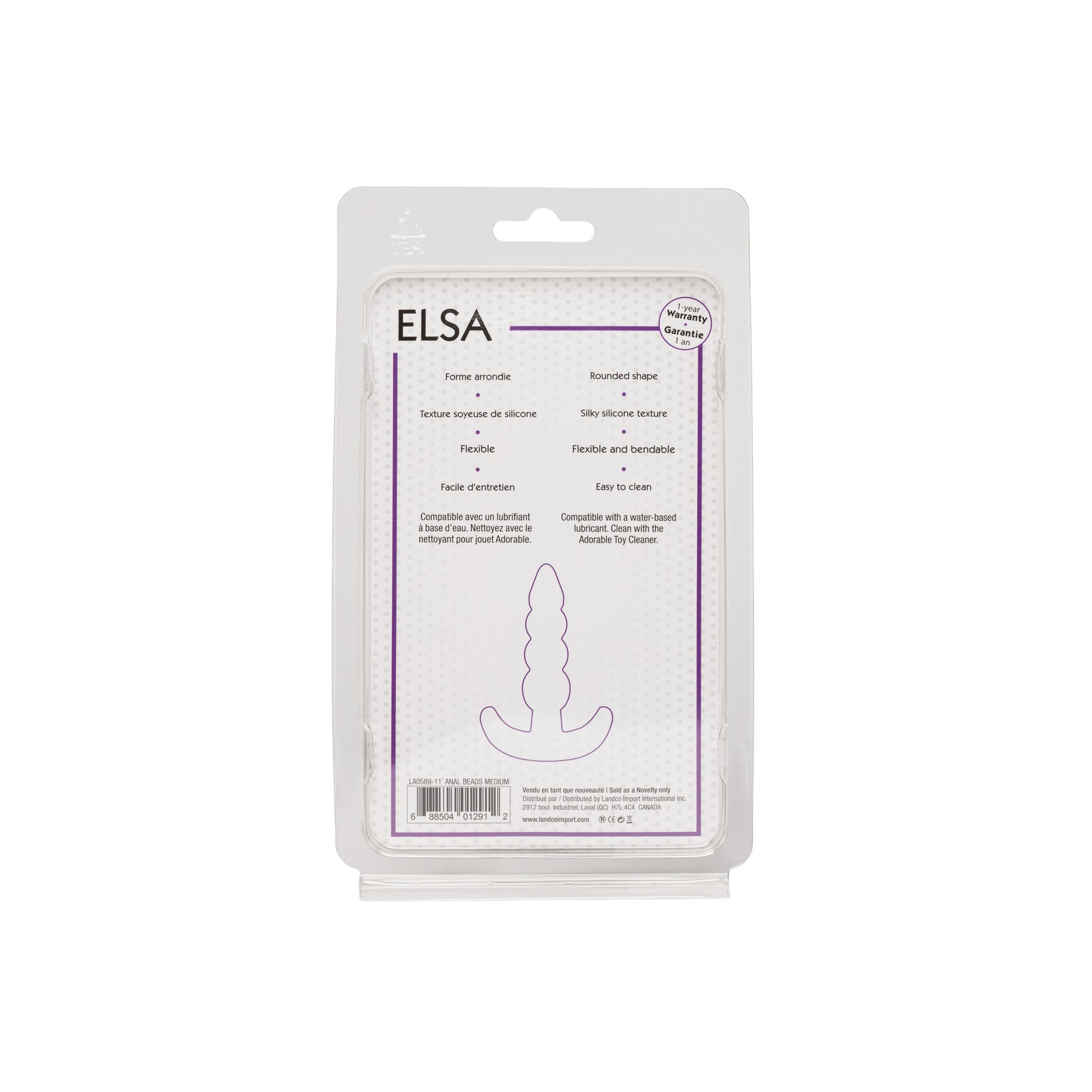 Elsa – Boules anales en silicone - Adore U