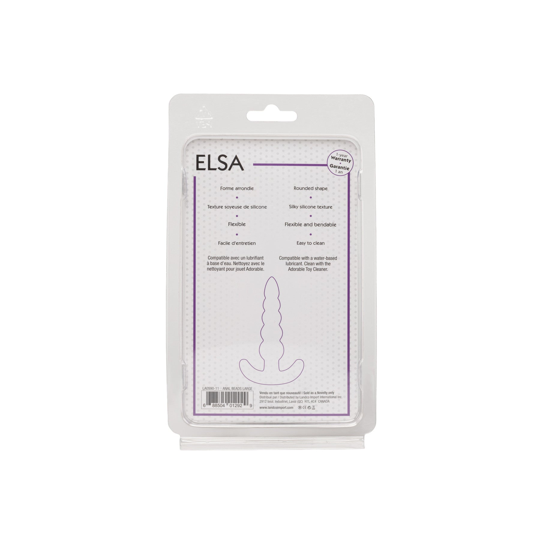 Elsa – Boules anales en silicone - Adore U