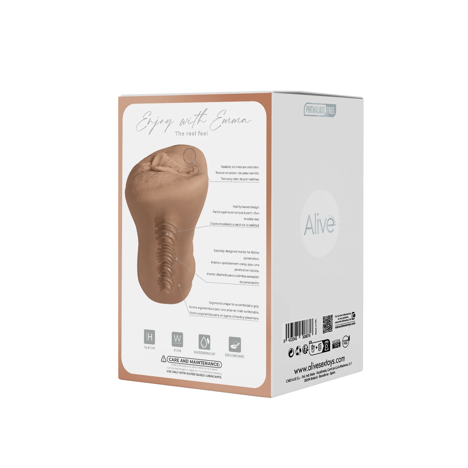 Masturbateur super réaliste Emma - Alive