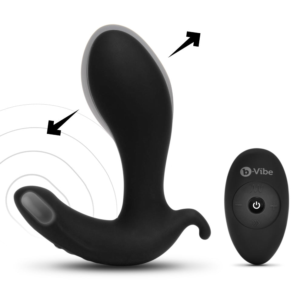 Expand vibrating magnifying anal plug - B-Vibe
