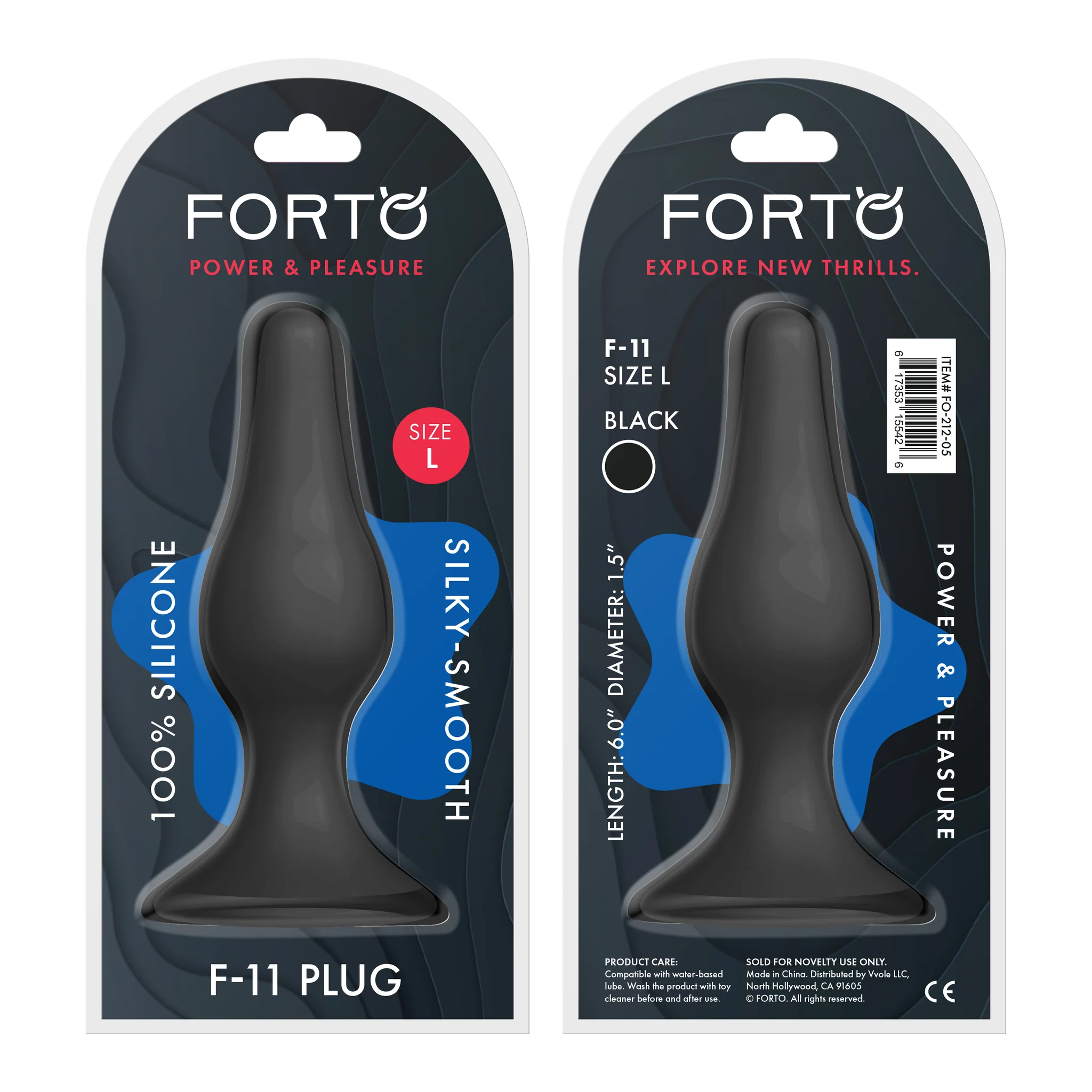 F-11 anal plug - Forto