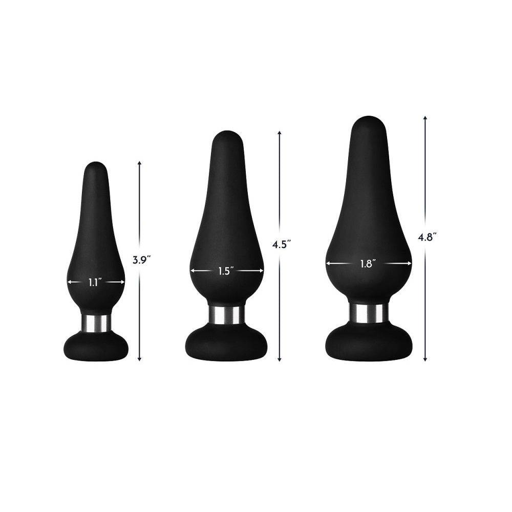 F-21 plug anal silicone avec poids - Forto