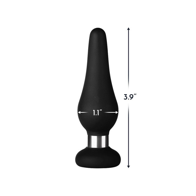 F-21 plug anal silicone avec poids - Forto