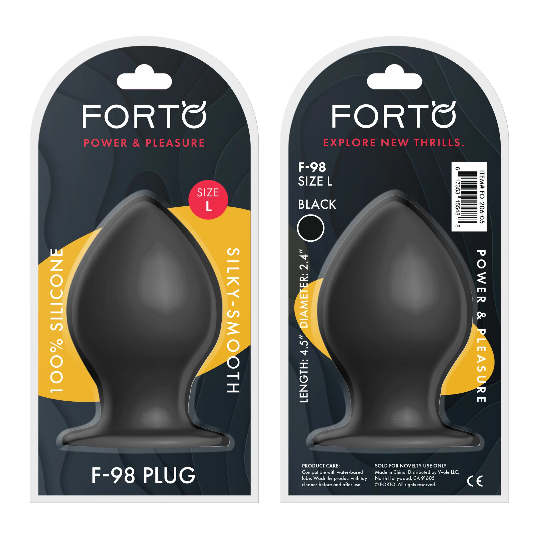 F-98 cone anal plug - Forto