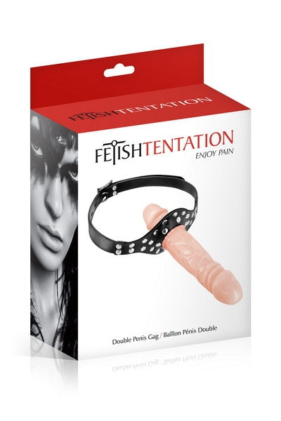 Double Penis Gag - FetishTentation