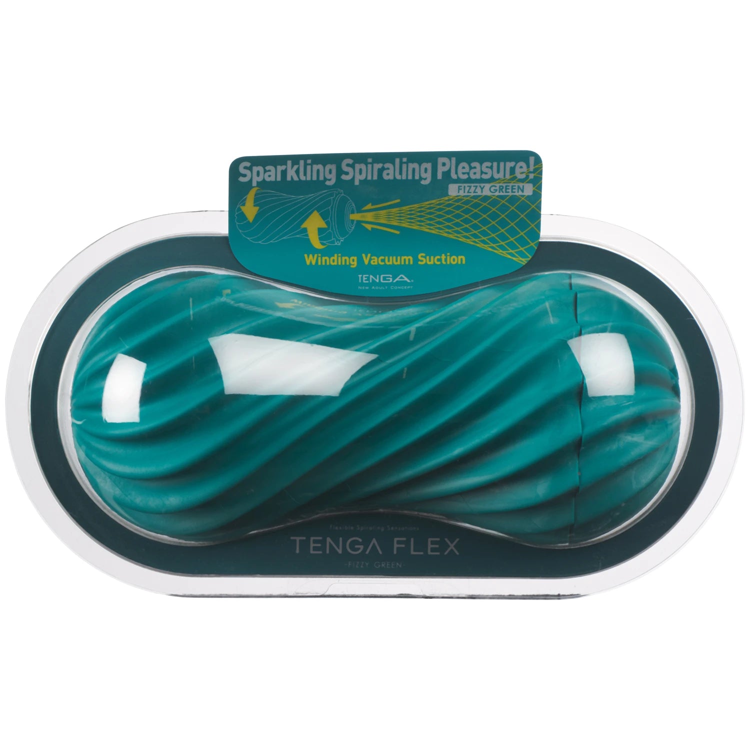 Masturbateur Flex Winding Vacuum Suction - Tenga