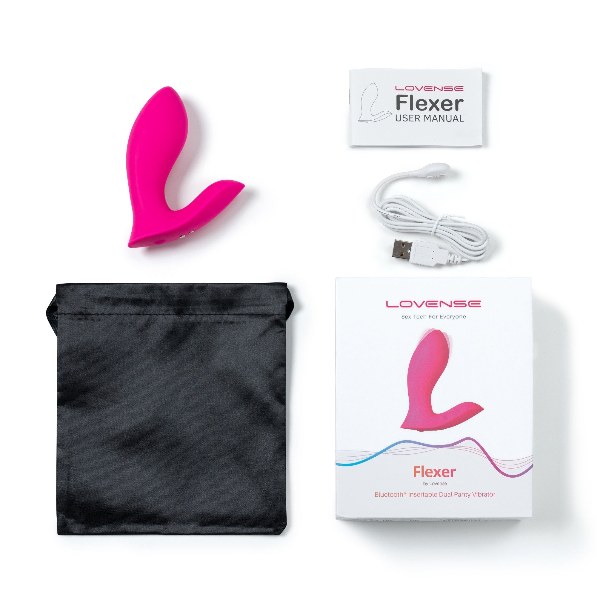 Flexer – Stimulateur connecté mains libres à triple moteur - Lovense