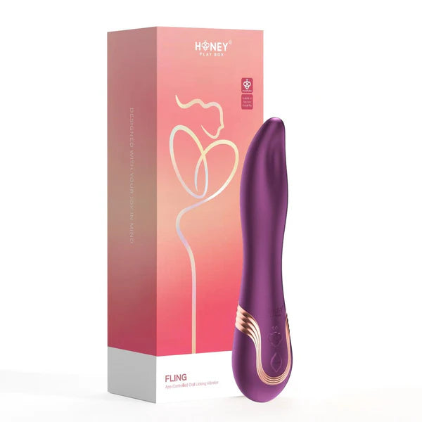 Fling Tongue Vibrator - Honey Play Box