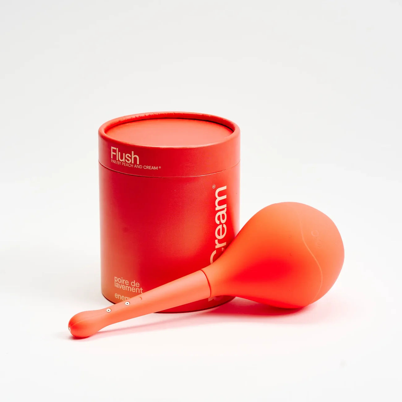 Flush – Poire à lavement anal - Peach & Cream