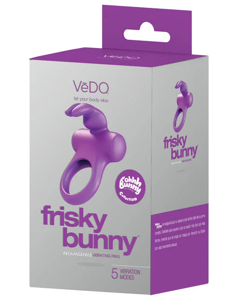 Frisky Bunny Anneau pénien lapin - Védo