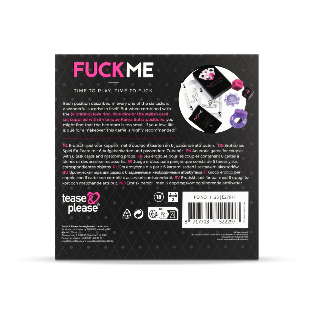 Jeu Fuck Me - Tease & Please