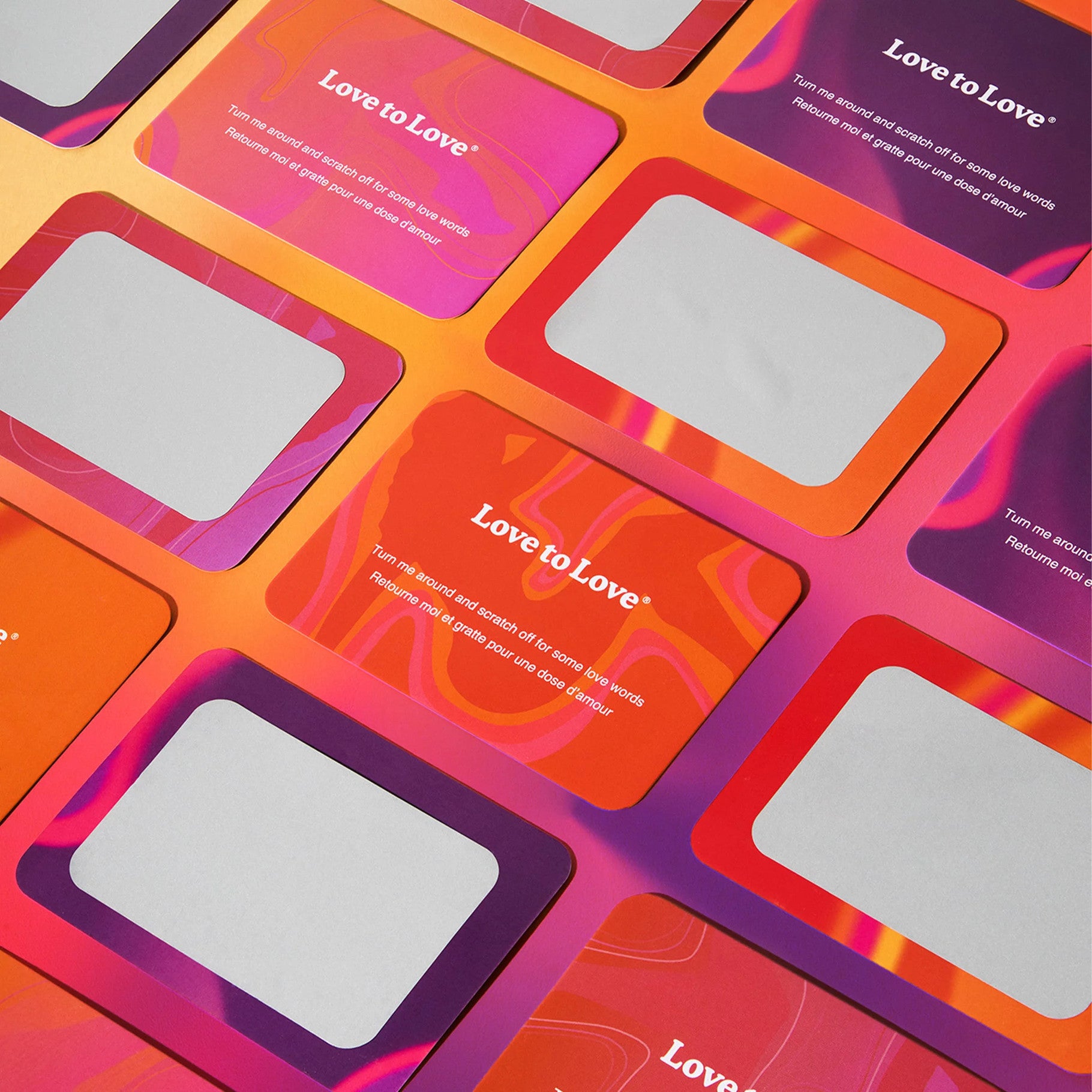 Jeu à gratter - Glimmers - Love to Love