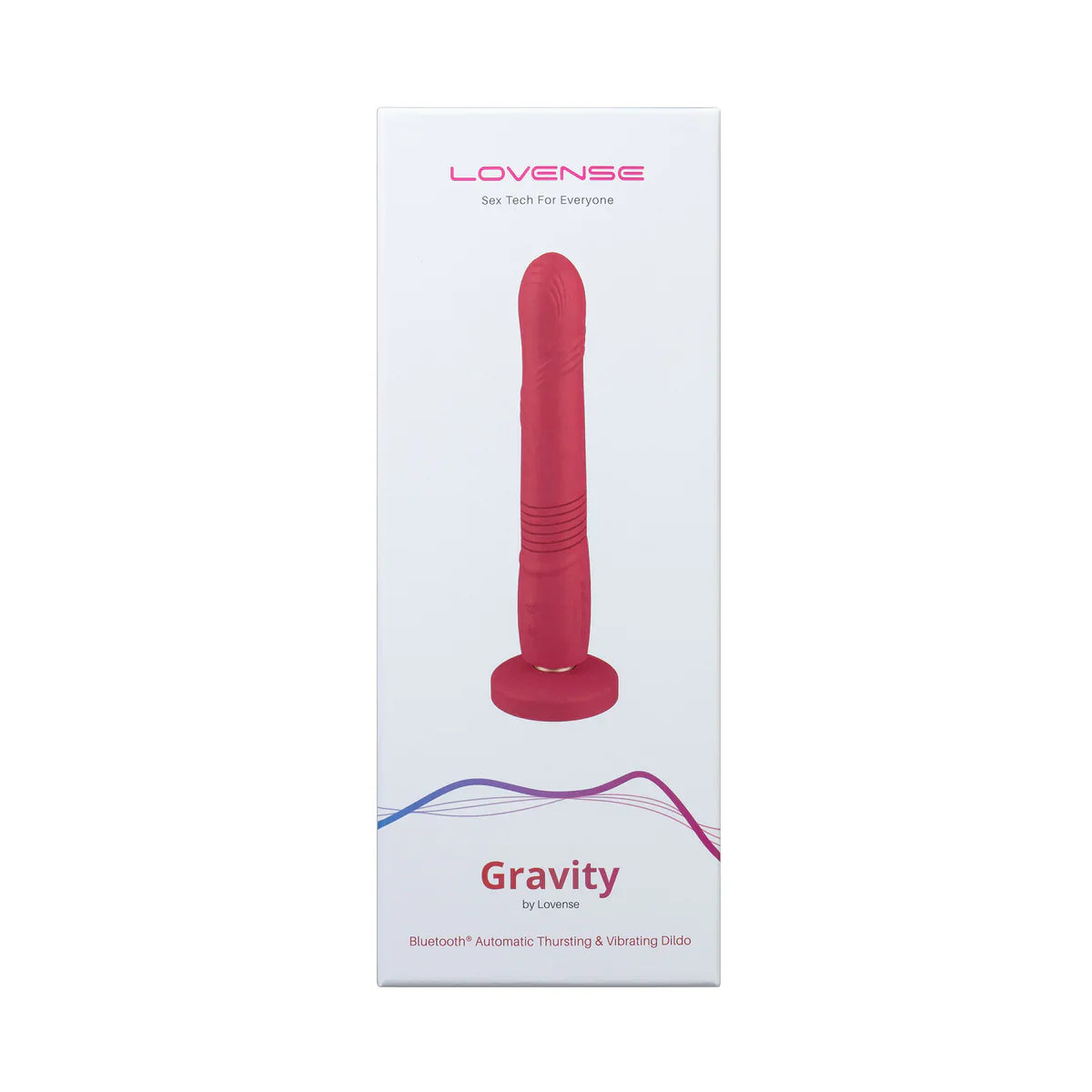 Gravity – Gode vibrant à va-et-vient automatique connecté - Lovense