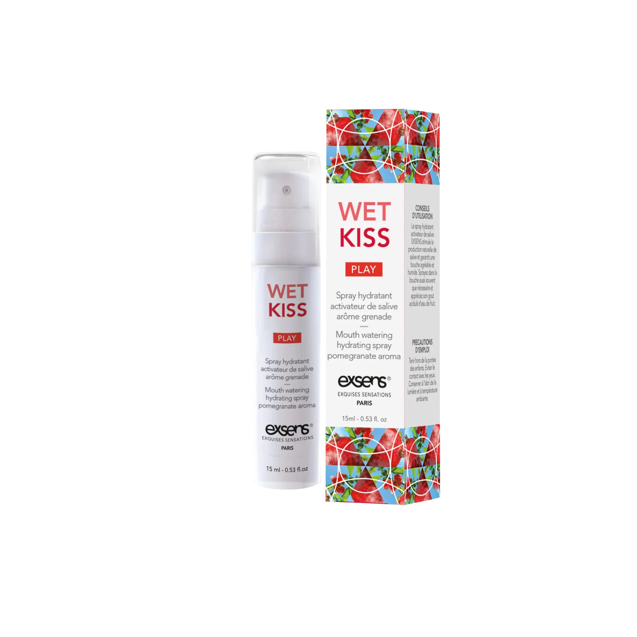Wet Kiss – Spray hydratant activateur de salive - Exsens