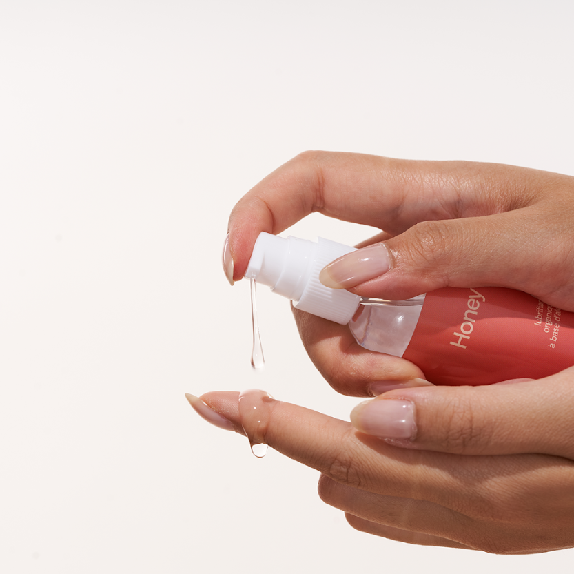 Honey lubrifiant personnel à base d'eau et d'aloès - Peach & Cream