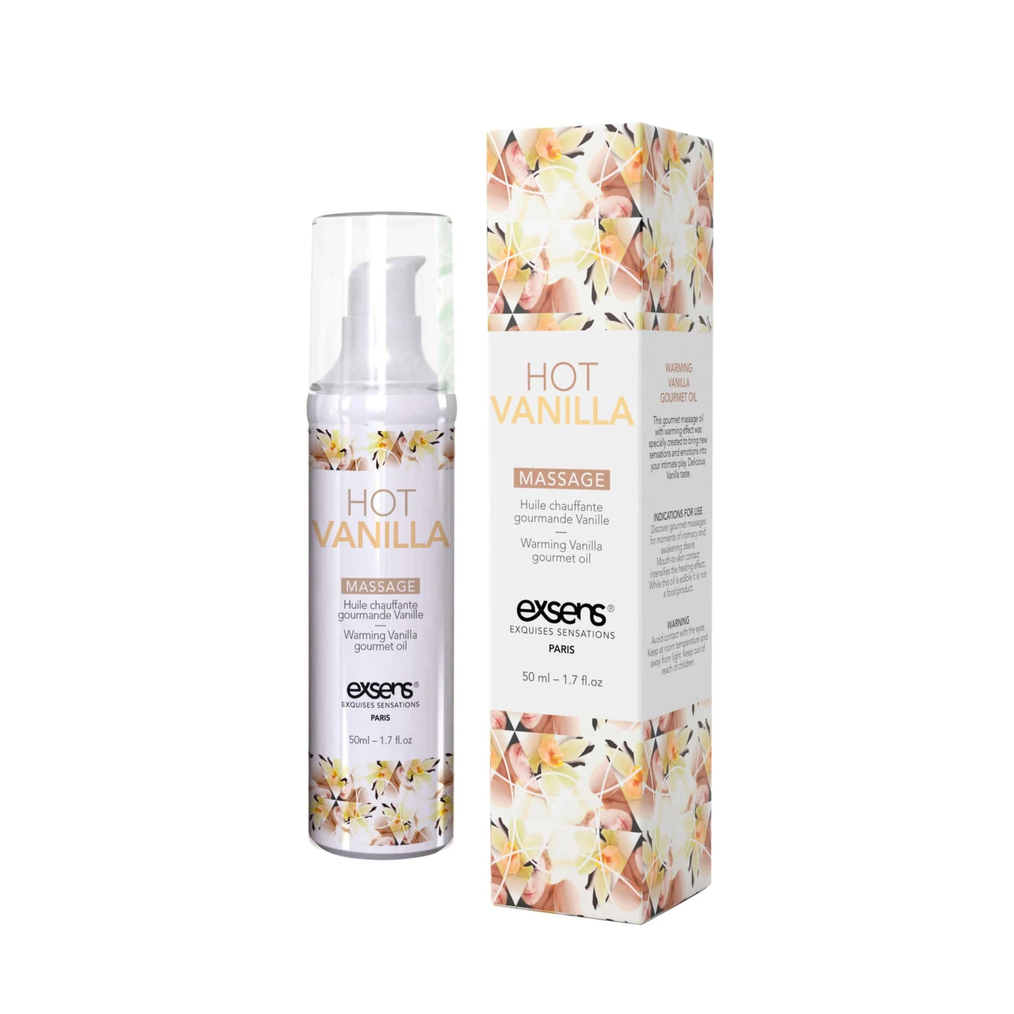 Delectable Warming Massage Oil - Exsens