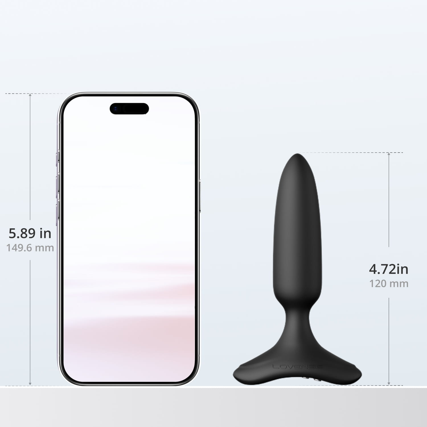 Hush 2 – Plug anal vibrant connecté - Lovense