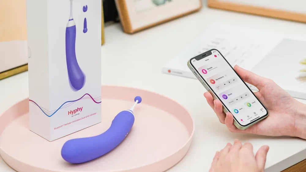 Hyphy – Vibromasseur connecté à double extrémité - Lovense