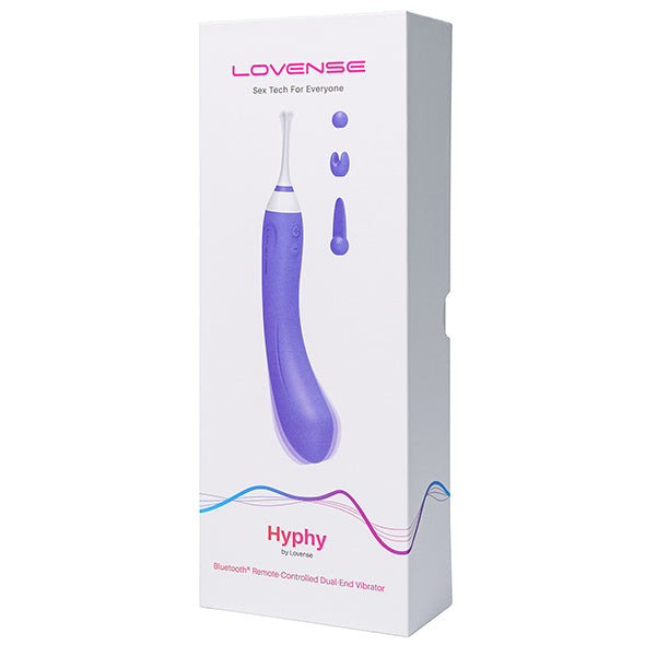 Hyphy – Vibromasseur connecté à double extrémité - Lovense
