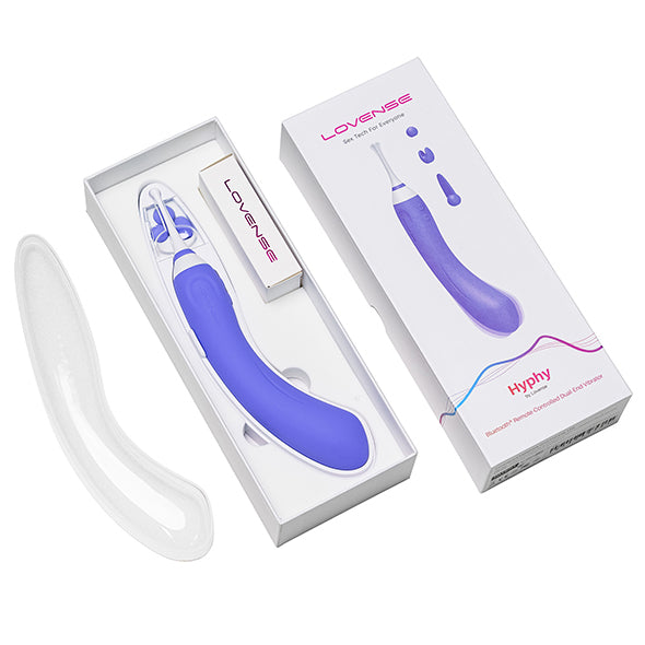Hyphy – Vibromasseur connecté à double extrémité - Lovense