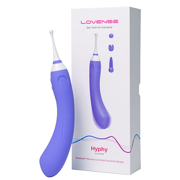 Hyphy – Vibromasseur connecté à double extrémité - Lovense