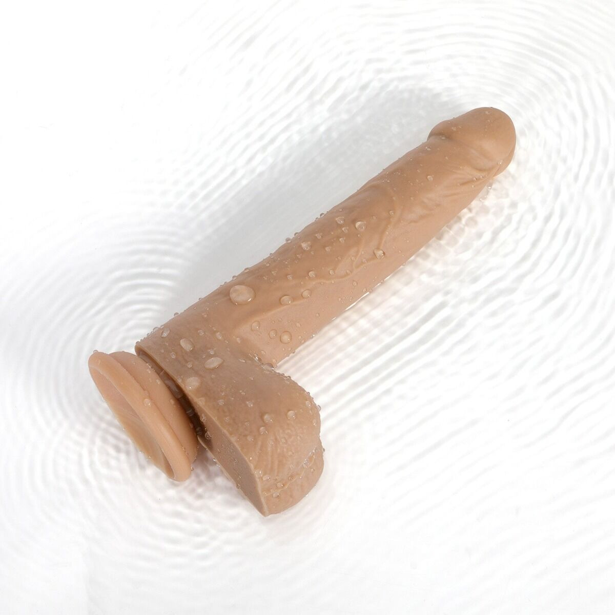 Idalis 8" Realistic 3 in 1 Dildos - Honey Play Box