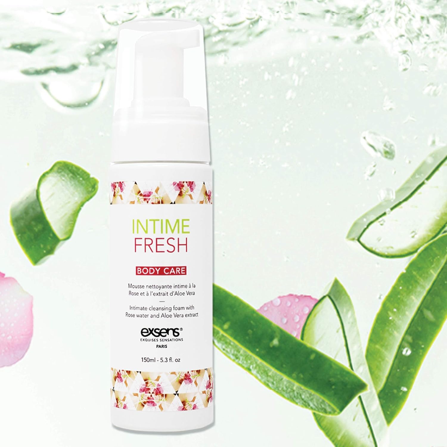 Intime Fresh mousse nettoyante corporel - Exsens