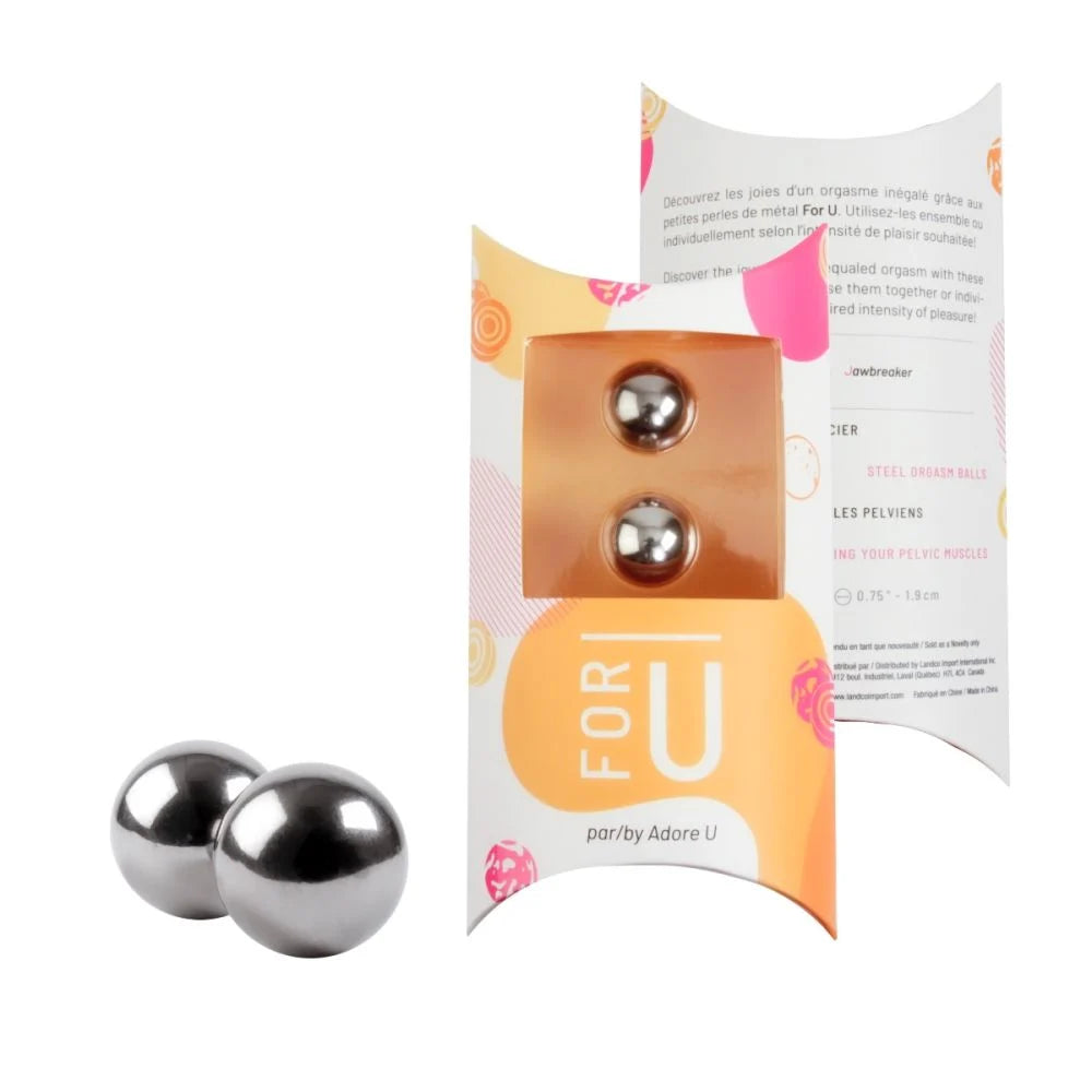 Jawbreaker Steel Kegel Balls - For U