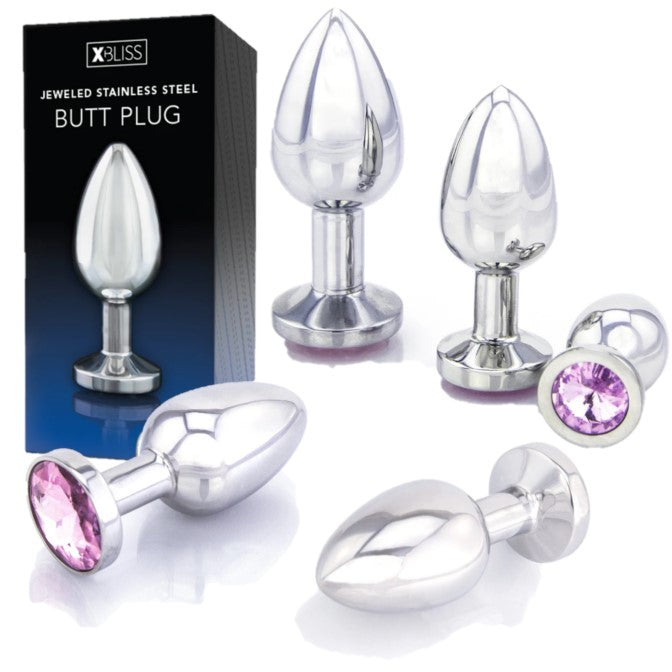 Plug Anal en Acier Inoxydable - XBliss
