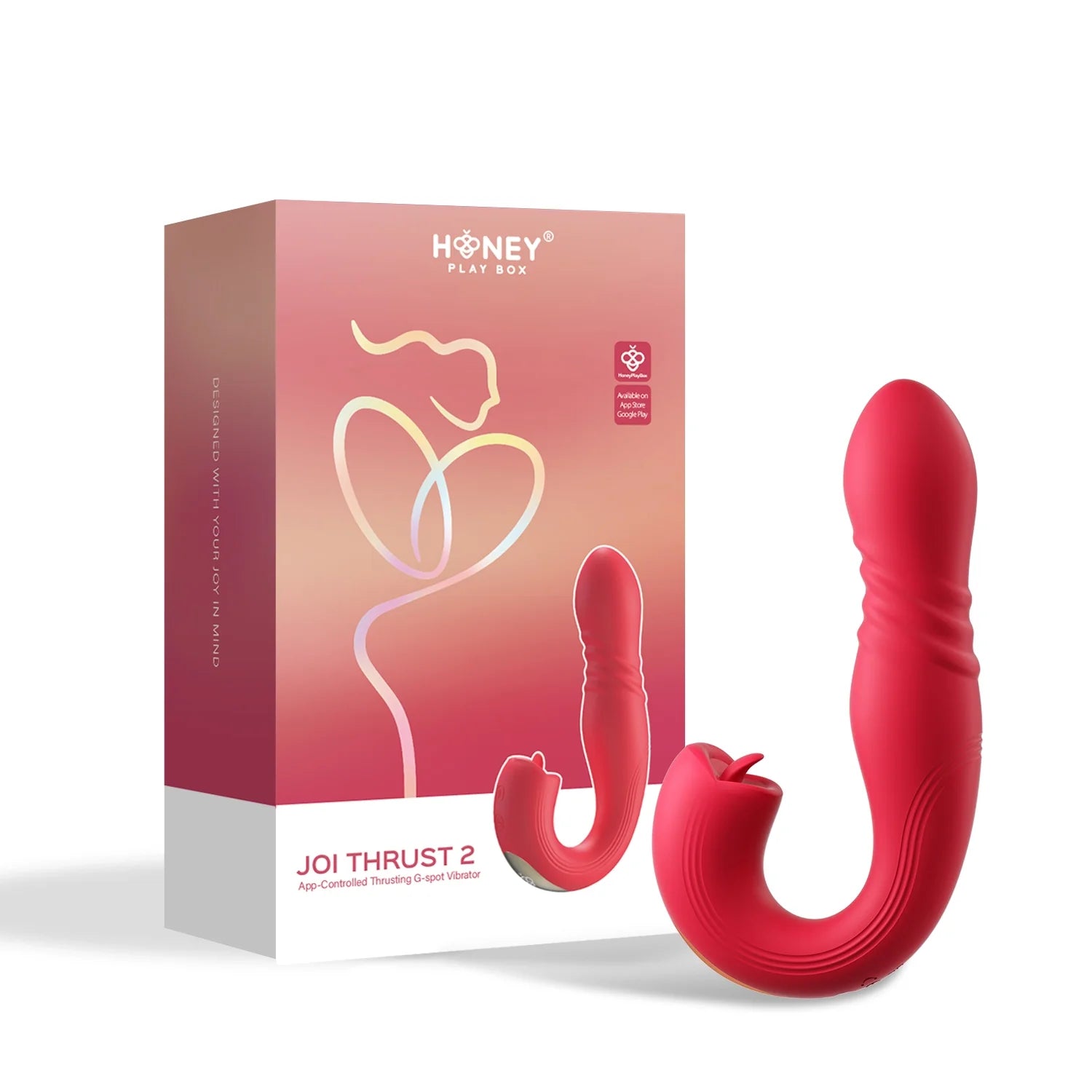 Joi Thrust 2 Vibrator - Honey Play Box