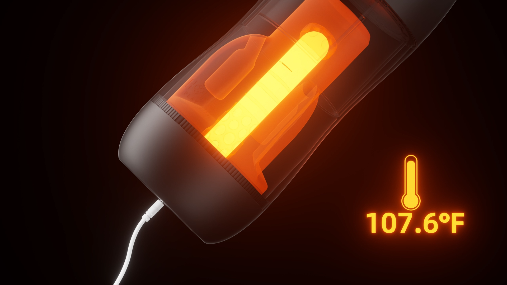 Kai Pro – Masturbateur interactif avec aspiration, vibrations et chauffage - Honey Play Box