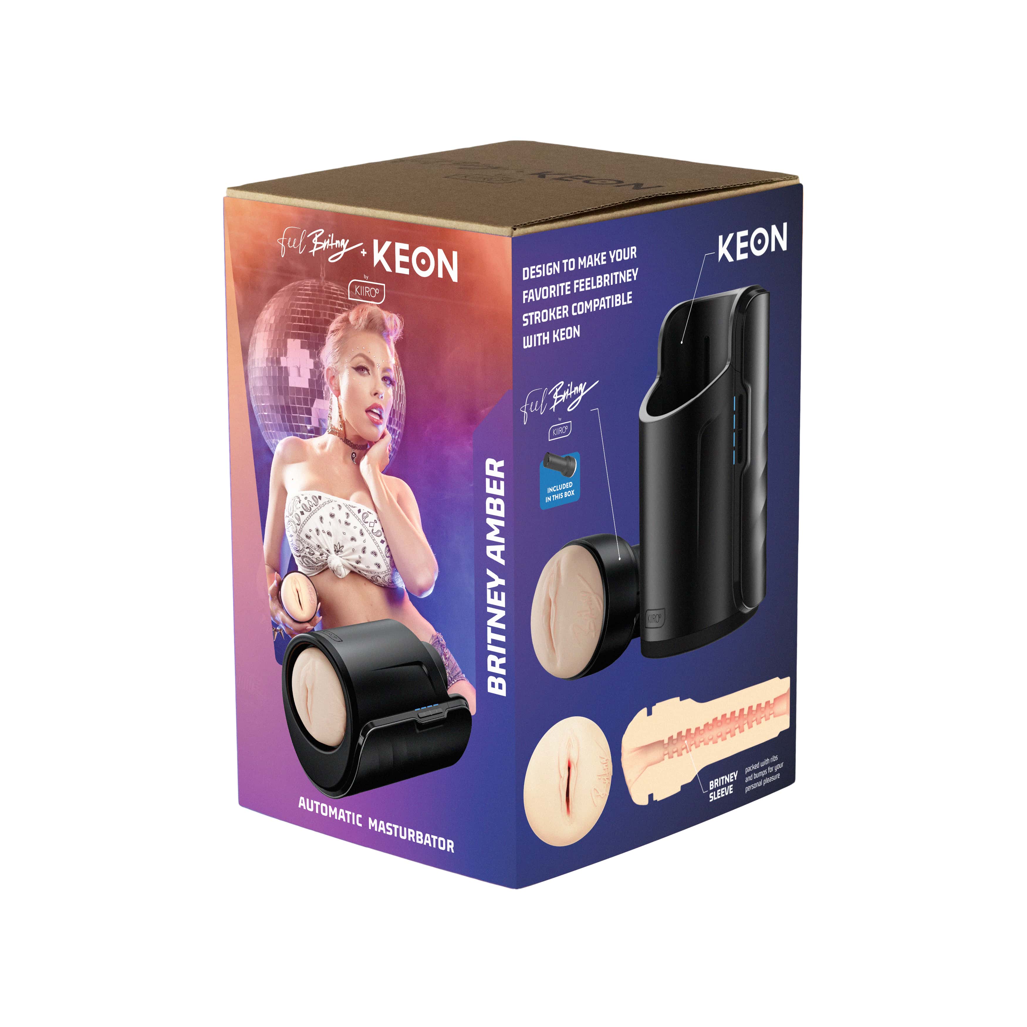 Keon Britney Amber ensemble masturbateur - Kiiroo