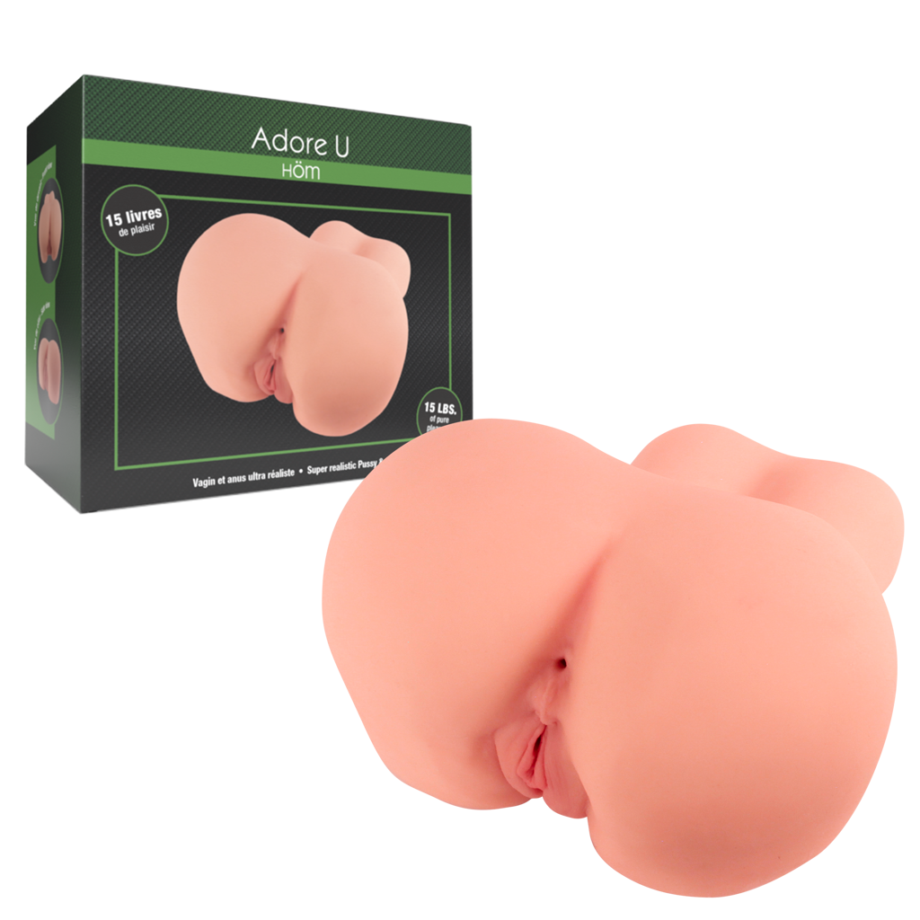 Ultra realistic buttocks 15 lbs - Adore U Höm