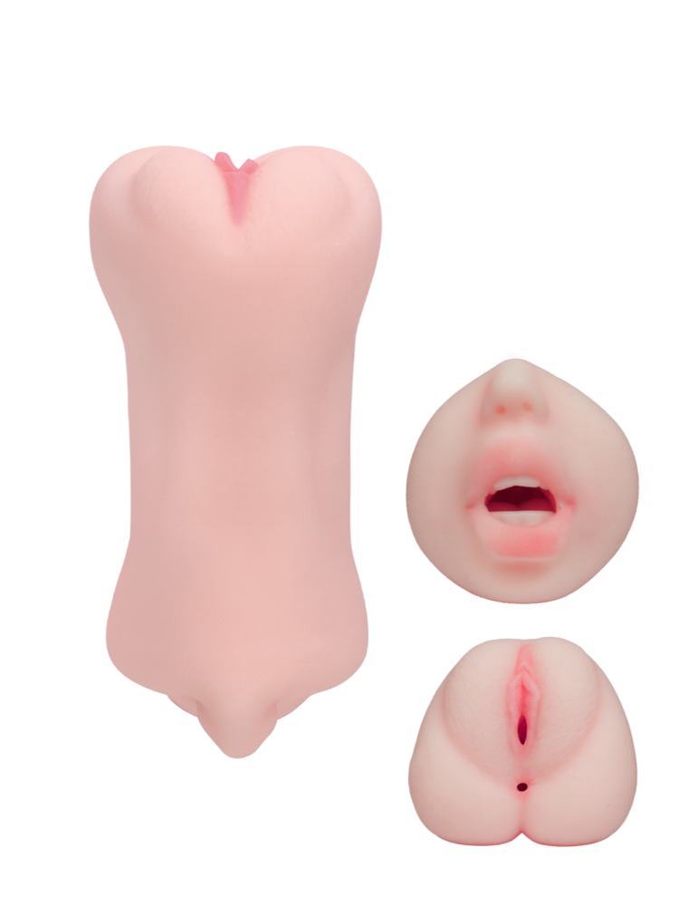 Masturbateur triple embouts - Adore U Höm