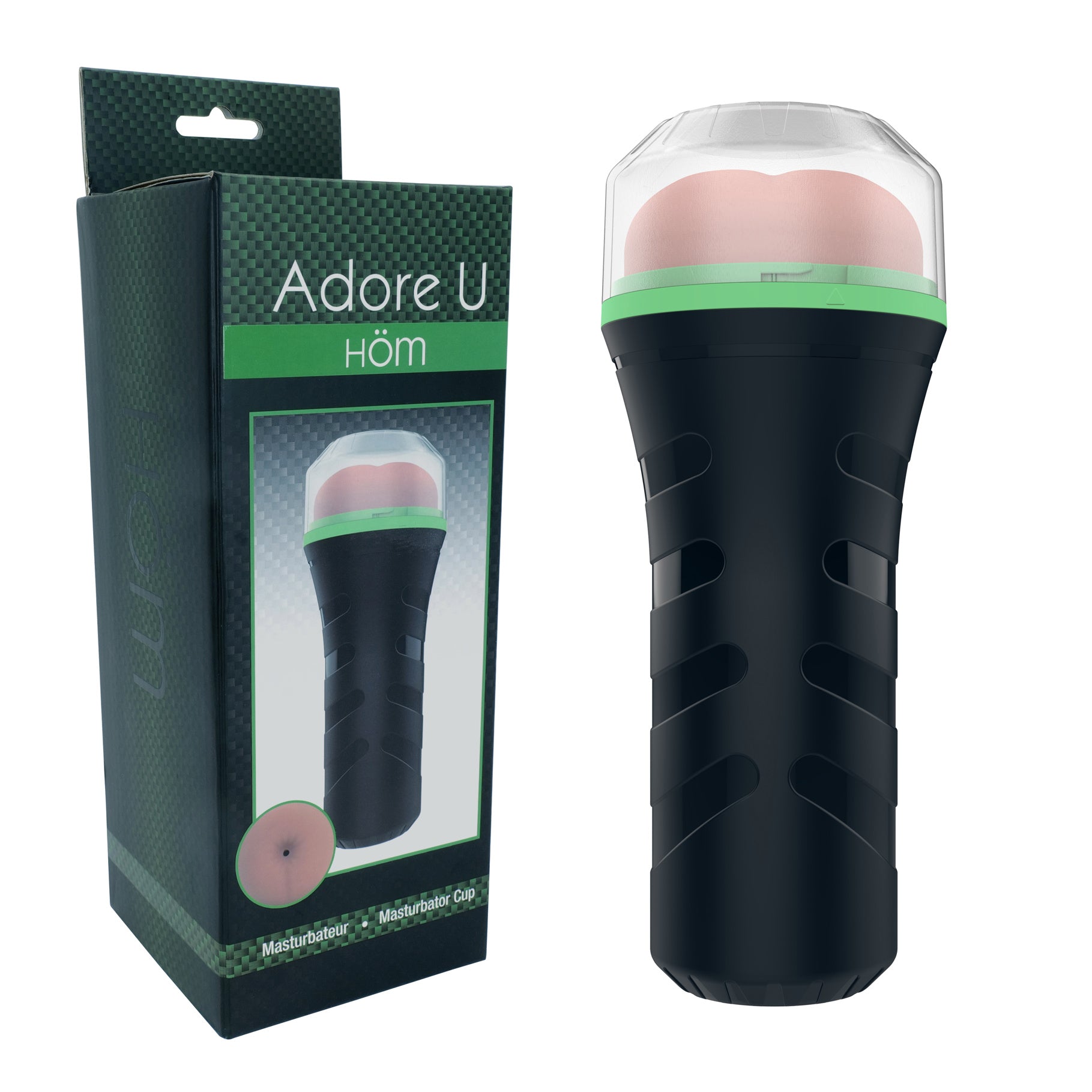 Masturbator with protective cup - Adore U Höm