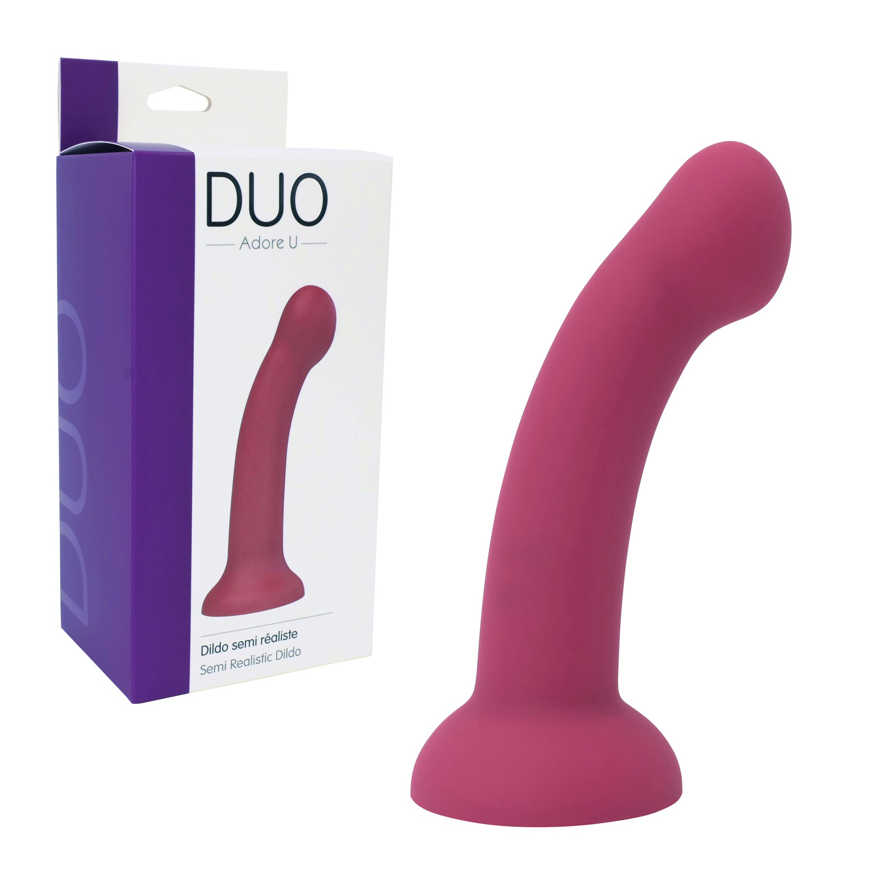 Dildo semi réaliste - Adore U Duo