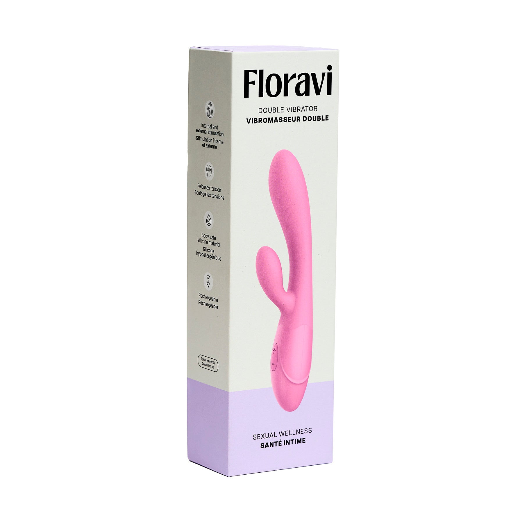 Double Rechargeable Vibrator - Floravi