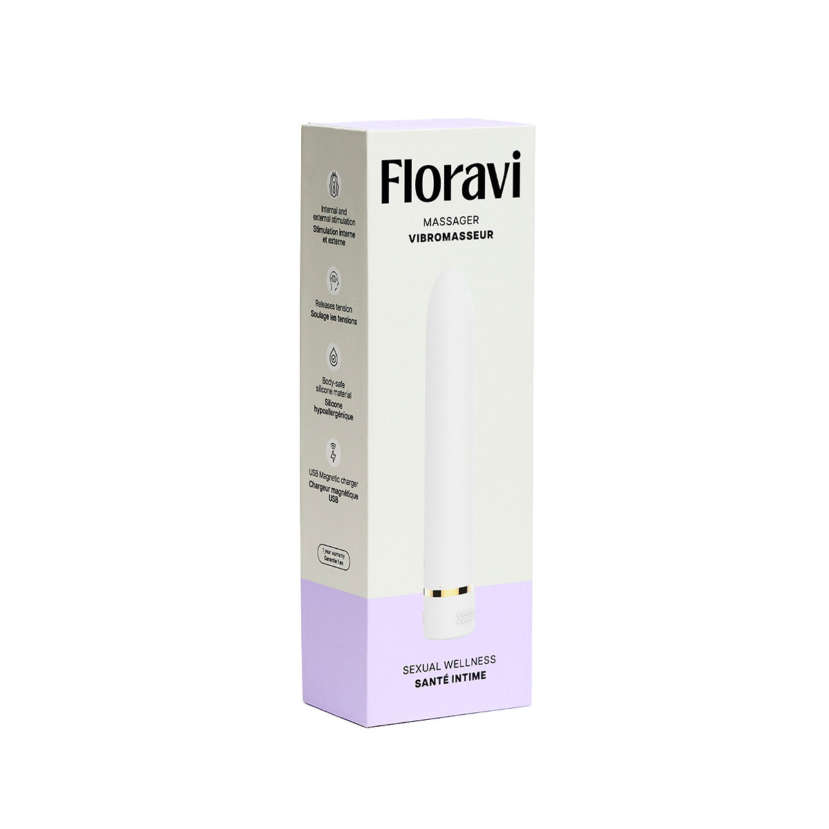 Lila 2 – Vibrateur lisse - Floravi