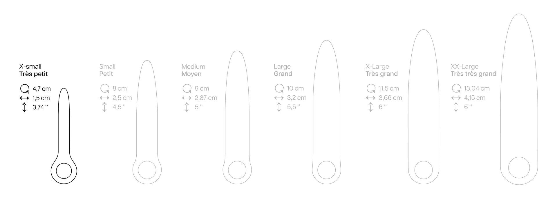XS vaginal dilator - Floravi