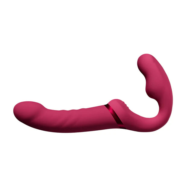 Lapis – Gode-ceinture vibrant à double extrémité connecté - Lovense