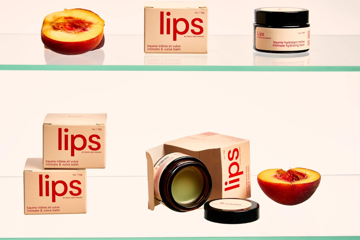 Lips baume intime et soin vulvovaginal - Peach & Cream