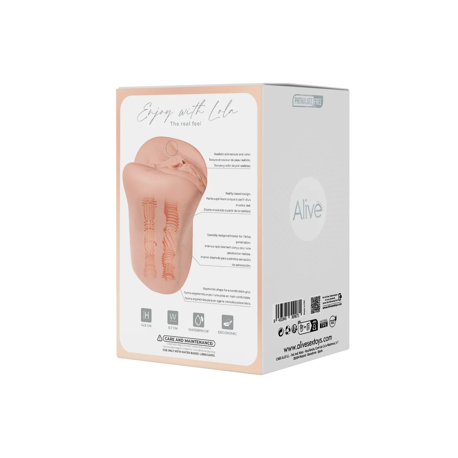 Masturbateur super réaliste Lola - Alive