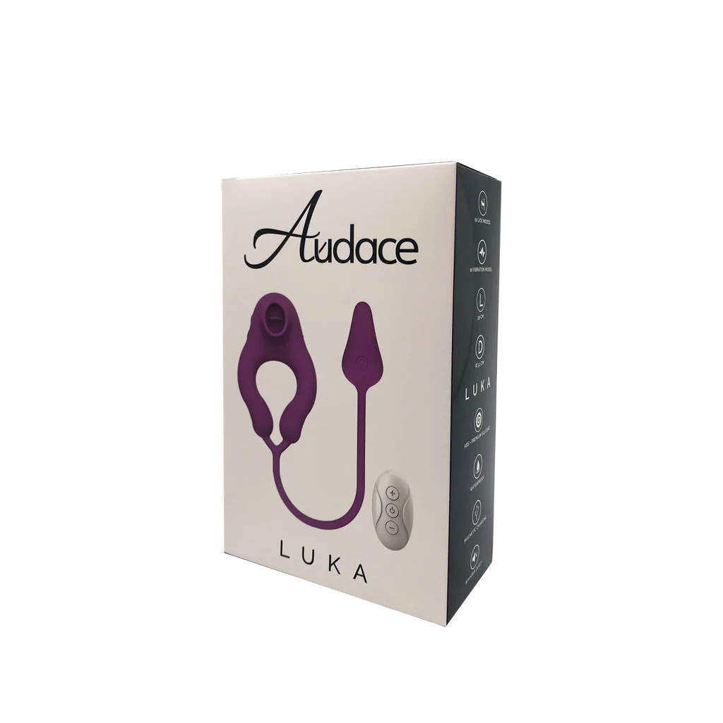 Luka triple stimulation cock ring - Audace
