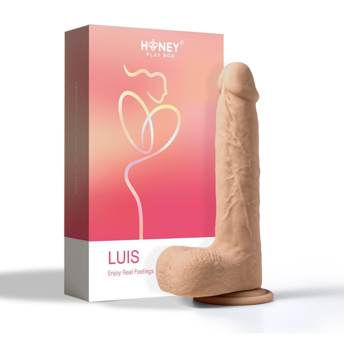 Luis dildos 8.5" réaliste - Honey Play Box