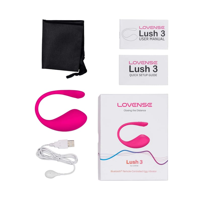 Lush 3 – Œuf vibrant connecté pour stimulation du point G - Lovense
